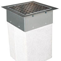 Hydroblob Infiltratieput rooster verzinkt IP15 VS