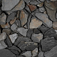 Black Slate 15-30 mm zak á 20 kg