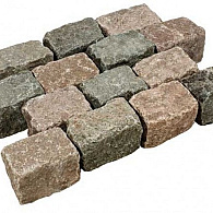 Zweeds graniet bont 14x18 cm (per stuk)
