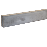 Opsluitband 6x20x100 cm grijs