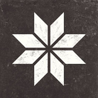Solostone vtwonen Belgian Stone White Star 70x70x3,2 cm