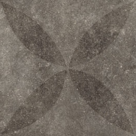 Solostone vtwonen Hormigon Antracite Flower 70x70x3,2 cm