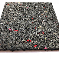Tegeldrager rubber 10x10x1 cm