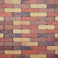 Actionline waalformaat getrommeld Melange Coloré 20x5x7 cm