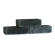 Stapelblok getrommeld Antraciet 60x15x15 cm
