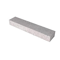 Schellevis® biels met facet 100x20x12 cm Grijs