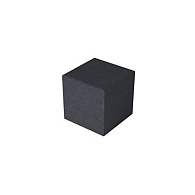 Schellevis® zitelement vierkant Carbon 50x50x50 cm