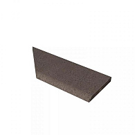 Schellevis® Zwembadrand hoekstuk verstek rechts Taupe 100/60x40x5 cm