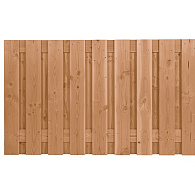 Coloured Wood scherm geschaafd 130x180 cm, 19 planks