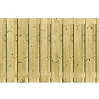 Grenen scherm verticaal 130x180 cm, 21 planks