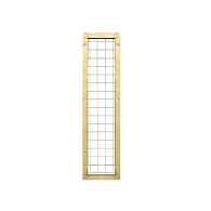 Vuren draadscherm in kader 180x45 cm