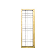 Vuren draadscherm in kader 180x60 cm