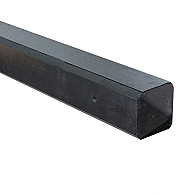 Betonpaal rotsmotief antraciet gecoat 10x10x280 cm