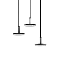 In-Lite Surface SWAY PENDANT TRIPLE 100-230V PEARL GREY (SET COMPLEET)