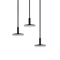 In-Lite Surface SWAY PENDANT TRIPLE 100-230V BLACK (SET COMPLEET)