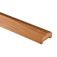 Coloured Wood afdeklijst 4,4x9,0x180 cm