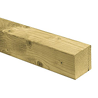 Vuren paal geschaafd 7x7x420 cm