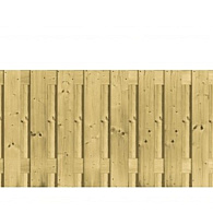 Vuren scherm 90x180 cm, 21 planks