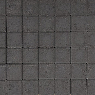 Halve Betonstraatsteen antraciet KOMO 10,5x10,5x8 cm