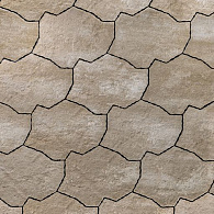 Organic Ibiza 39x53x6 cm (Beige)