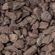 Kwartsiet rood split 8-16 mm in Halve Big Bag (0,5m³)