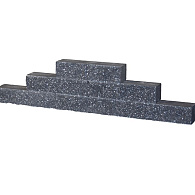 Splitblok Noors Antraciet 37,7x9x8,9 cm