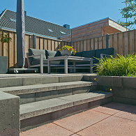 Patioblok strak Antraciet 30x10x12 cm
