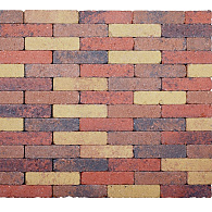 Actionline waalformaat getrommeld Melange Coloré 20x5x7 cm