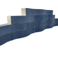 Patio Wave Antraciet 60x15x15 cm