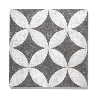 GeoProArte® Flowers Dark Grey Flower 60x60x4 cm