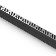 ACO Slimline afwateringsgoot 100 cm zilver