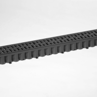ACO Hexaline kunststofgoot 100 cm zwart