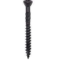 Woodies potdekselschroef 410 RVS 5.0x40mm T25 (200 stuks) Zwart