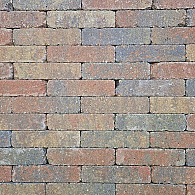 Stonique trommel waalformaat Oud Bruin 20x5x7 cm