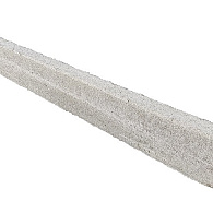 Opsluitband 6x15x100 cm grijs