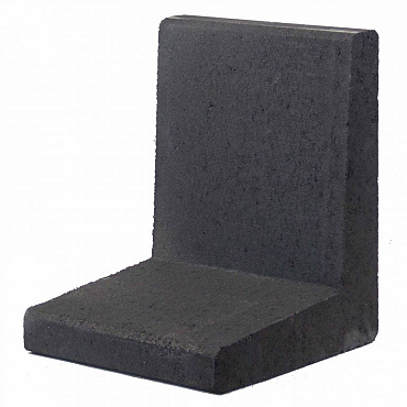 L-Element Zwart 80x40x40 cm
