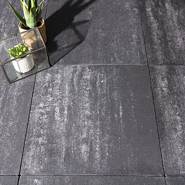 Granitops Plus Santorini Black 60x60x4,7 cm (UITLOPEND)