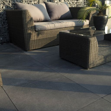 Granitops Plus Grey Black 60x30x4,7 cm (UITLOPEND)