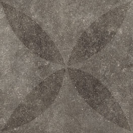 Solostone vtwonen Hormigon Antracite Flower 70x70x3,2 cm