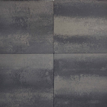 Terratops Grijs-Zwart 60x60x4,7 cm (UITLOPEND)