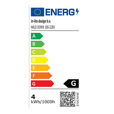 In-Lite Wall HALO UP-DOWN DARK 100-230V