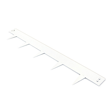 Multi-Edge Metal kantopsluiting Wit 100 cm x 75 mm x 1,5 mm