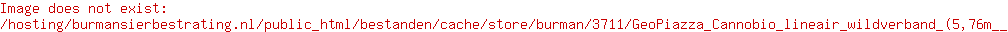 GeoPiazza Cannobio lineair wildverband (5,76m²) (UITLOPEND)