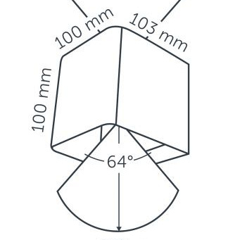 In-Lite Wall ACE UP-DOWN DARK 100-230V