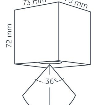 In-Lite Wall BIG CUBID