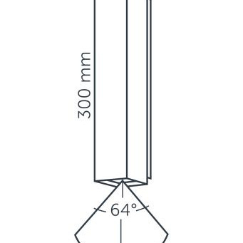 In-Lite Wall EVO DOWN DARK 100-230V