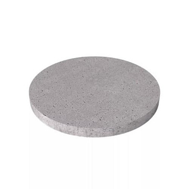 Schellevis® Tegel Grijs rond 100x8 cm