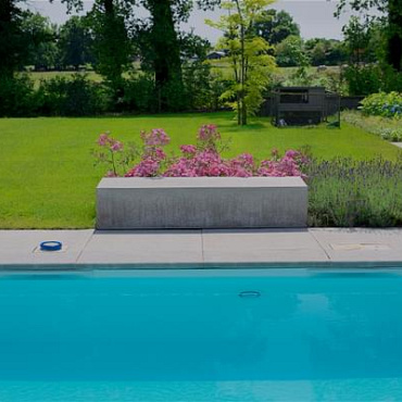 Schellevis® zitelement Grijs 200x60x40 cm