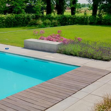 Schellevis® zitelement Grijs 200x60x40 cm