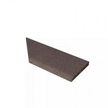 Schellevis® Zwembadrand hoekstuk verstek rechts Taupe 100/60x40x5 cm